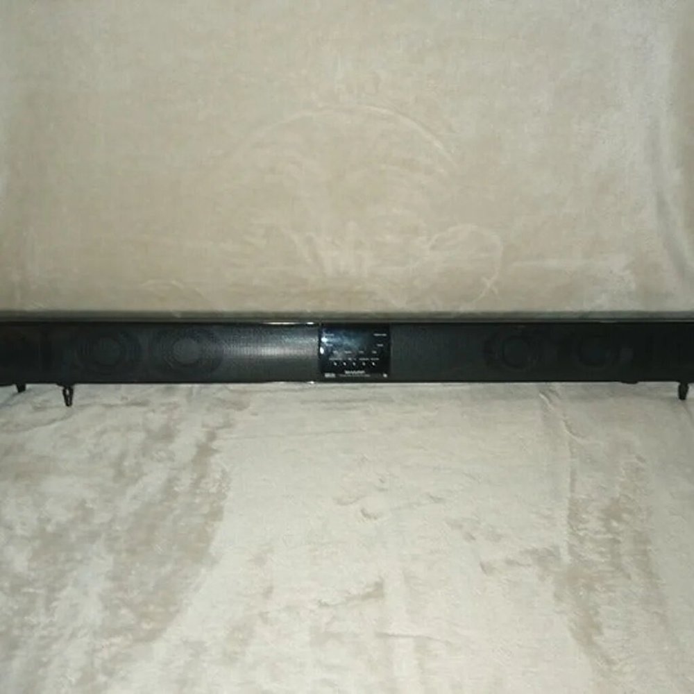 Sharp Sound bar / Standard, Cinema, Games, News & Sports audio selection